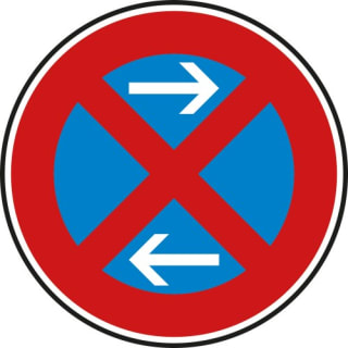 Schild Absolutes Halteverbot Mitte - VZ 283-31