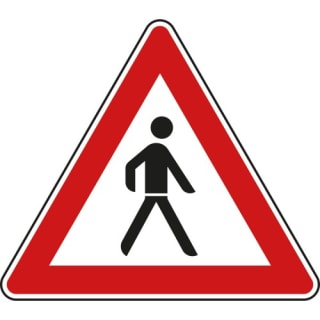 Verkehrsschild Verbot Fußgänger - VZ 133-20
