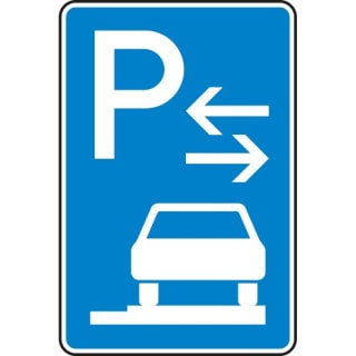 VZ 315-68 Parken auf Gehwegen Schild (Mitte)