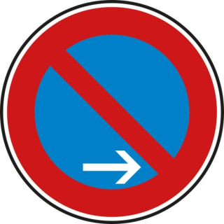 VZ 286-20 Verkehrsschild Eingeschränktes Halteverbot Ende