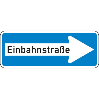 VZ 220-20 Schild Einbahnstaße rechts