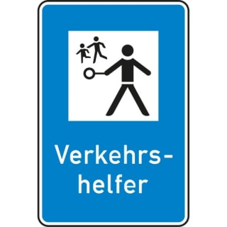 VZ 356 - Verkehrsschild Verkehrshelfer