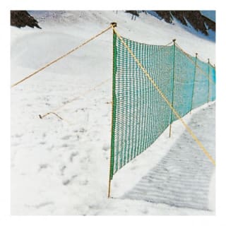 Schneefangzaun YETI mit eingewebten Polyesterstäben
