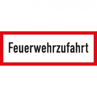 VZ 2445 Feuerwehrzufahrt