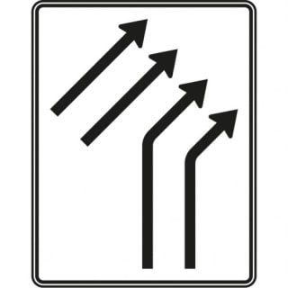 Zusammenführungstafel VZ 551-22