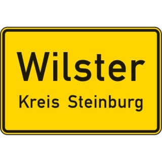 VZ 310 - Ortseingangsschild - Ortstafel Vorderseite