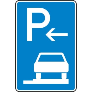 VZ 315-66 Parken auf Gehwegen Schild Anfang