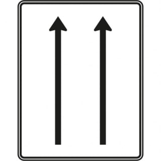 VZ 521-30 Verkehrsschild Fahrstreifentafel