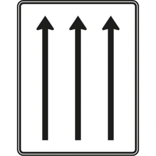 Fahrstreifentafel Schild Verkehrszeichen 521-31