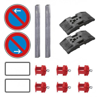 Parkverbotszonen Komplett-Set, Eingeschränktes Haltverbot