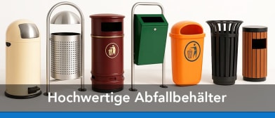 Hochwertige Abfallbehälter