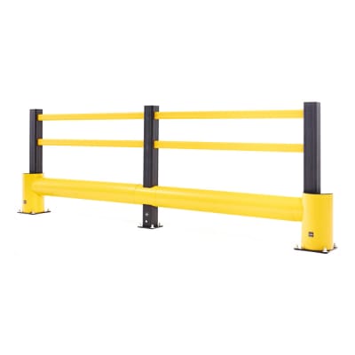 Rammschutzplanke / Sicherheitsgeländer Flex Impact TB Plus, Boplan Rammschutzplanke / Sicherheitsgeländer Flex Impact TB Plus, Boplan