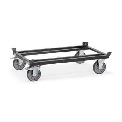ESD-Paletten-Fahrgestell mit TPE-Bereifung - Tragkraft 750 kg ESD-Paletten-Fahrgestell mit TPE-Bereifung - Tragkraft 750 kg