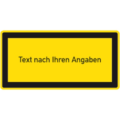 Hinweisschild zur Laserkennzeichnung mit Text nach Ihren Angaben Hinweisschild zur Laserkennzeichnung mit Text nach Ihren Angaben
