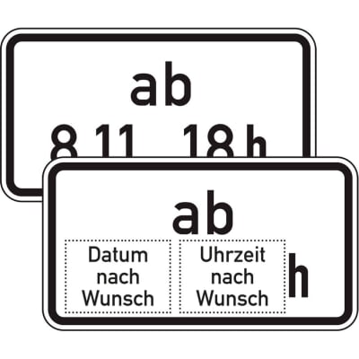 VZ 1040-34 Beschränkung ab einem bestimmten Zeitpunkt