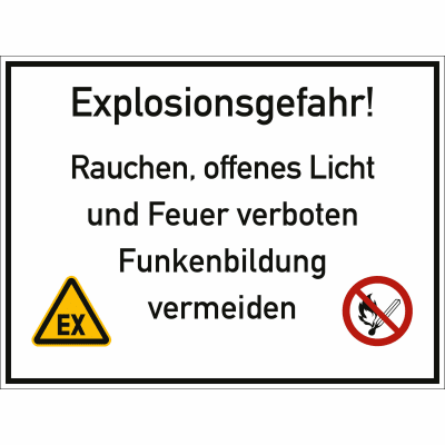 Explosionsgefahr!