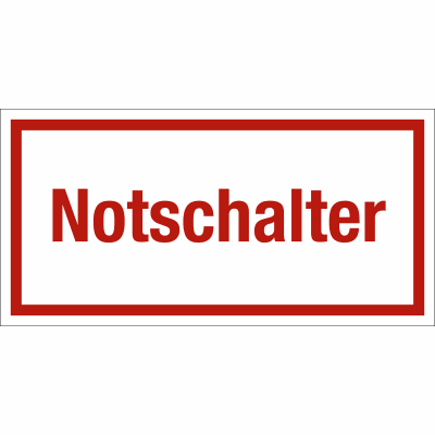 Notschalter Notschalter