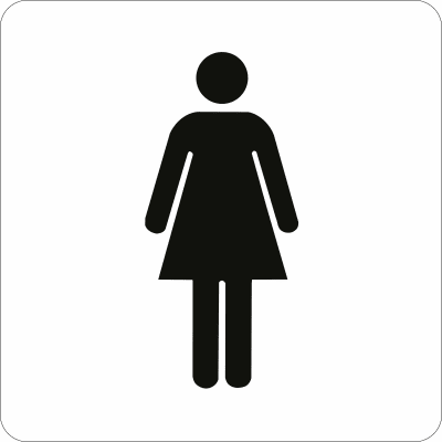 Piktogramm - Damen Piktogramm - Damen