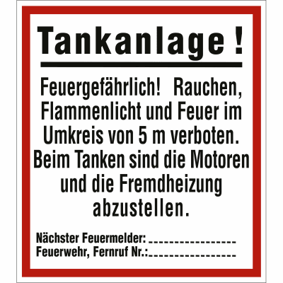 Tankanlage!