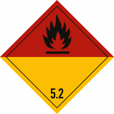 Gefahrgutetiketten Klasse 5.2