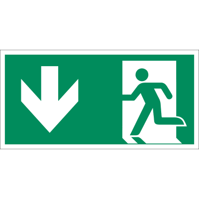 Rettungsweg Notausgang nach ISO 7010 (E 001), ISO 3864, ISO 16069 Rettungsweg Notausgang nach ISO 7010 (E 001), ISO 3864, ISO 16069