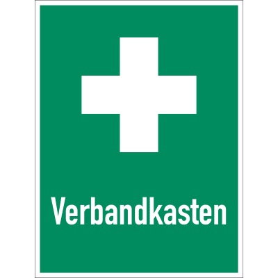 Verbandkasten - Kombischild Verbandkasten - Kombischild