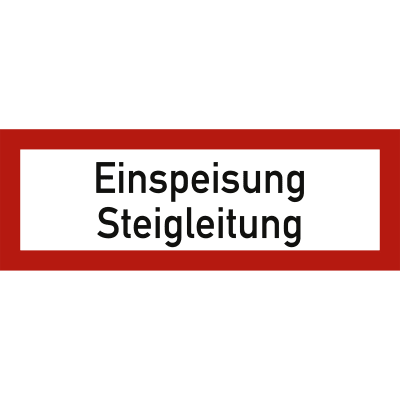 Einspeisung Steigleitung nach DIN 4066 Einspeisung Steigleitung nach DIN 4066
