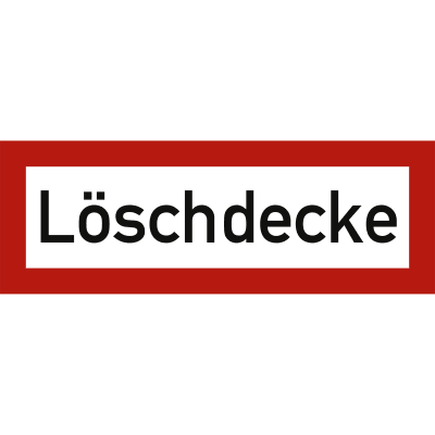 Löschdecke nach DIN 4066