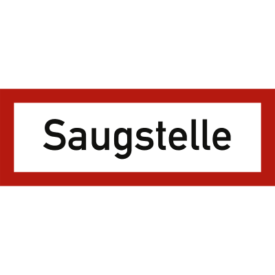 Saugstelle nach DIN 4066 Saugstelle nach DIN 4066