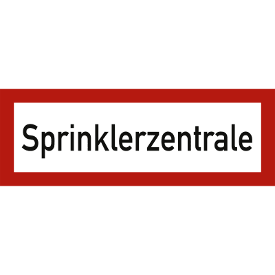 Sprinklerzentrale nach DIN 4066 Sprinklerzentrale nach DIN 4066