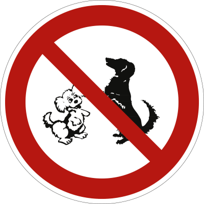 Hundeverbot