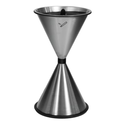 Standascher DIABOLO mit Ascherschale und Sieb Standascher DIABOLO mit Ascherschale und Sieb
