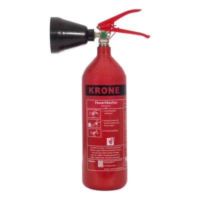 Krone CO²-Feuerlöscher, 2 kg / 5 kg Krone CO²-Feuerlöscher, 2 kg / 5 kg
