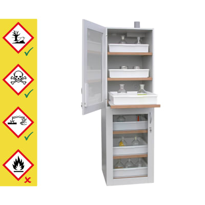 Säuren- und Laugenschrank - storeLAB® Säuren- und Laugenschrank - storeLAB®