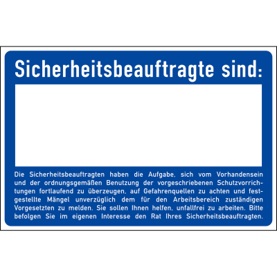 Sicherheitsbeauftragte sind ... Sicherheitsbeauftragte sind ...
