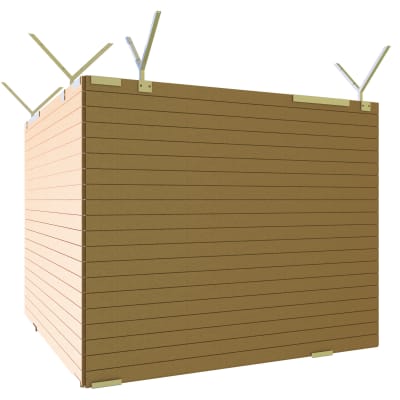 Holzbauzaun aus Massivholz Holzbauzaun aus Massivholz