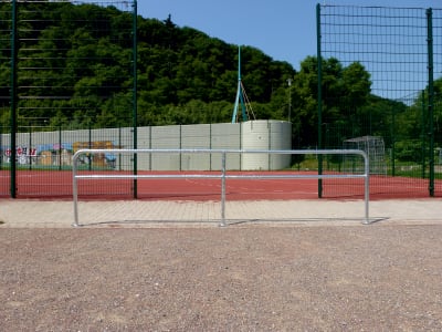Modulares Schutzgeländer-System, Ø 48 mm Modulares Schutzgeländer-System, Ø 48 mm