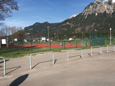 Anlehn- und Absperrbügel aus Stahl, zum Einbetonieren, Ø 60 mm