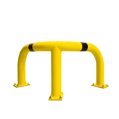Eckschutzbügel WACHTWERK X® aus Stahl - Stärke M Ø 108 mm Eckschutzbügel WACHTWERK X® aus Stahl - Stärke M Ø 108 mm
