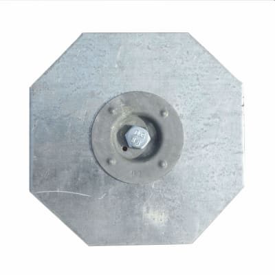 Kreuzklemme für modulare Sicherheitsbodenelemente aus Stahl Kreuzklemme für modulare Sicherheitsbodenelemente aus Stahl