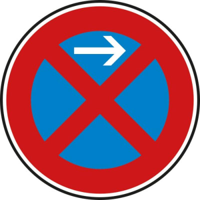 Schild Absolutes Halteverbot Anfang - VZ 283-21 Schild Absolutes Halteverbot Anfang - VZ 283-21