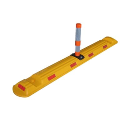 Parkschwelle mit Mini-Flexipfosten, lang Parkschwelle mit Mini-Flexipfosten, lang