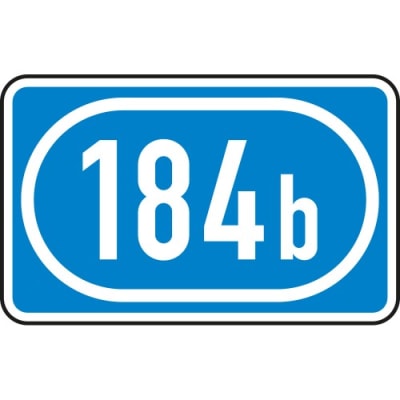 Schild Knotenpunkte Autobahnen drei bis vierstellig VZ 406-51 Schild Knotenpunkte Autobahnen drei bis vierstellig VZ 406-51