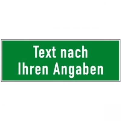 Rettungswegschilder mit Text nach Ihren Angaben Rettungswegschilder mit Text nach Ihren Angaben
