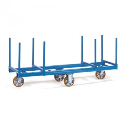 Langmaterial-Wagen mit 2 Materialmulden - Tragkraft 1200 kg Langmaterial-Wagen mit 2 Materialmulden - Tragkraft 1200 kg
