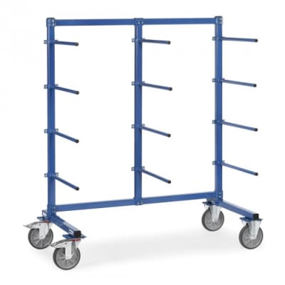 Tragarmwagen mit 12 Tragarmen (einseitig)  - Tragkraft 500 kg