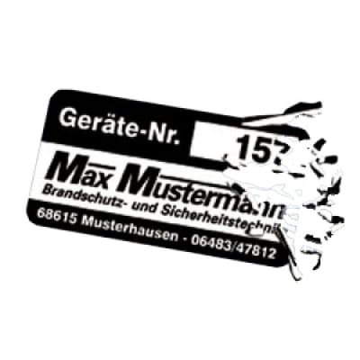 Nummerierte Inventaretiketten aus Dokumentenfolie auf Rolle, weiß, selbstklebend Nummerierte Inventaretiketten aus Dokumentenfolie auf Rolle, weiß, selbstklebend