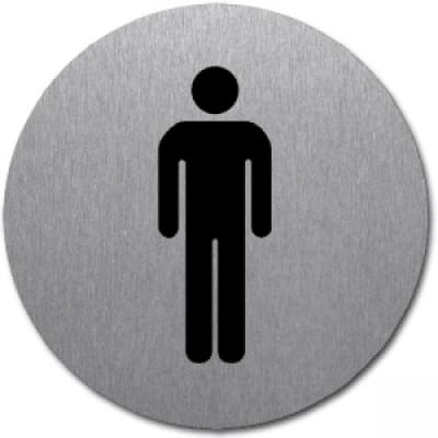 Symbol - WC Herren (rund) Symbol - WC Herren (rund)