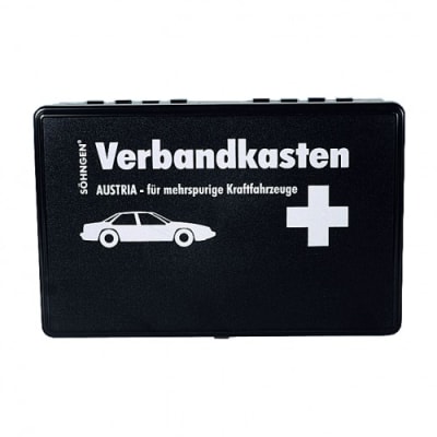 Verbandkasten für mehrspurige Kraftfahrzeuge nach Ö-Norm V 5101