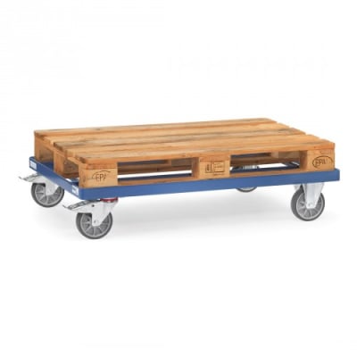 Paletten-Fahrgestell mit TPE-Bereifung - Tragkraft 500 kg Paletten-Fahrgestell mit TPE-Bereifung - Tragkraft 500 kg